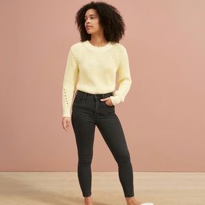 Everlane Authentic Stretch High Rise Skinny